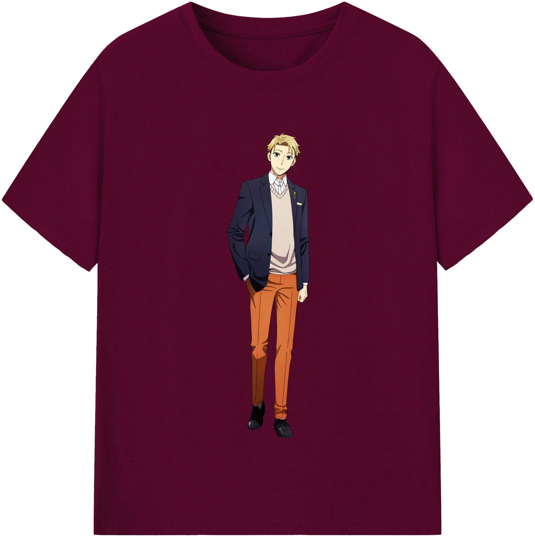 （画像用） SPY×FAMILY间谍家家酒 レディースカジュアルプリントTシャツ（綿100％）